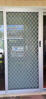 Sliding Security Door with standard diamond grille