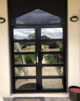 Entry front french door with hi-lite