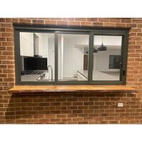 3 panel stacking servery window 